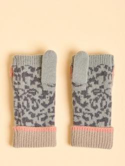 Brakeburn Animax Fingerless Gloves, Grey - view 2, Grey