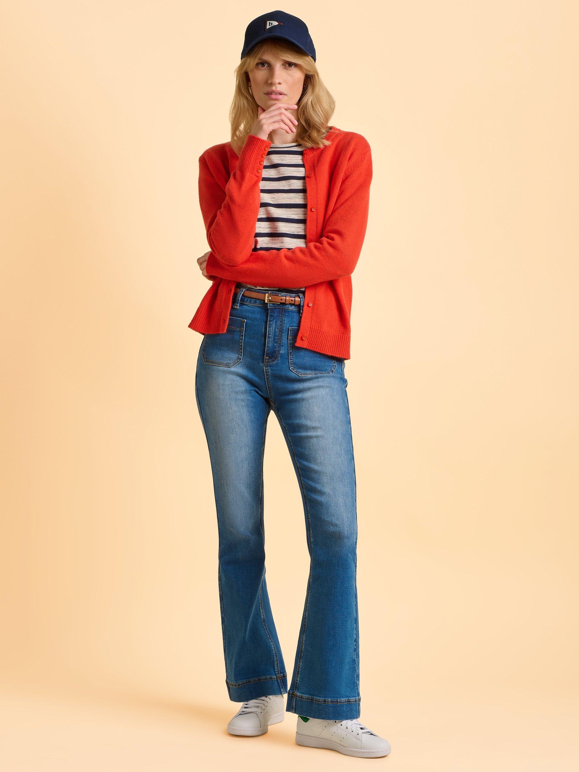 Product image 6 of 6, which shows Brakeburn Siren Cardigan, Red, 8