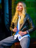 Brakeburn Blaze Bomber Jacket, Green