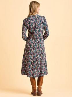 Brakeburn Charlotte Floral Cotton Midi Shirt Dress - view 2, Multi