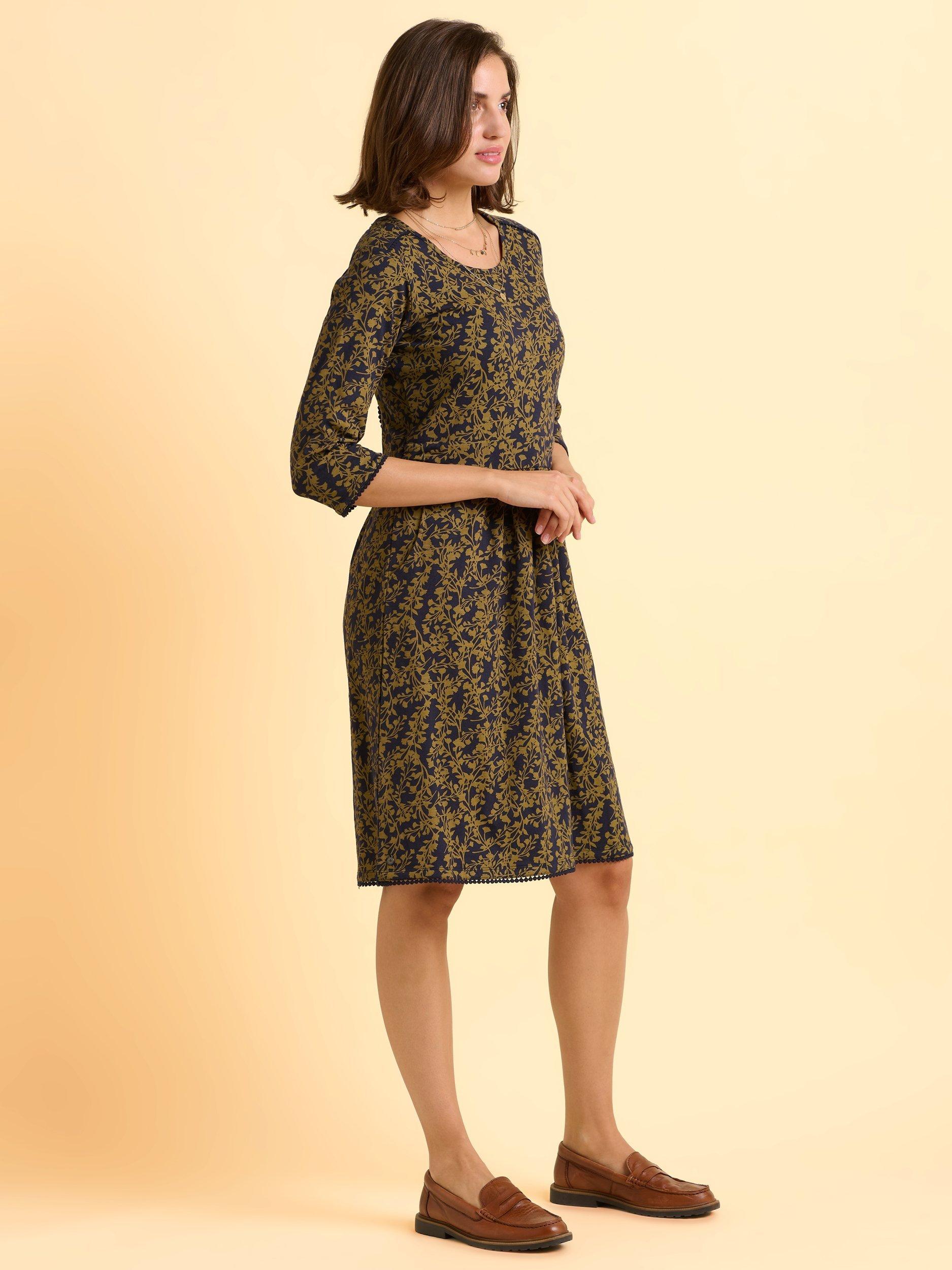 Product image 3 of 5, which shows Brakeburn Freya Dress, Green, 8