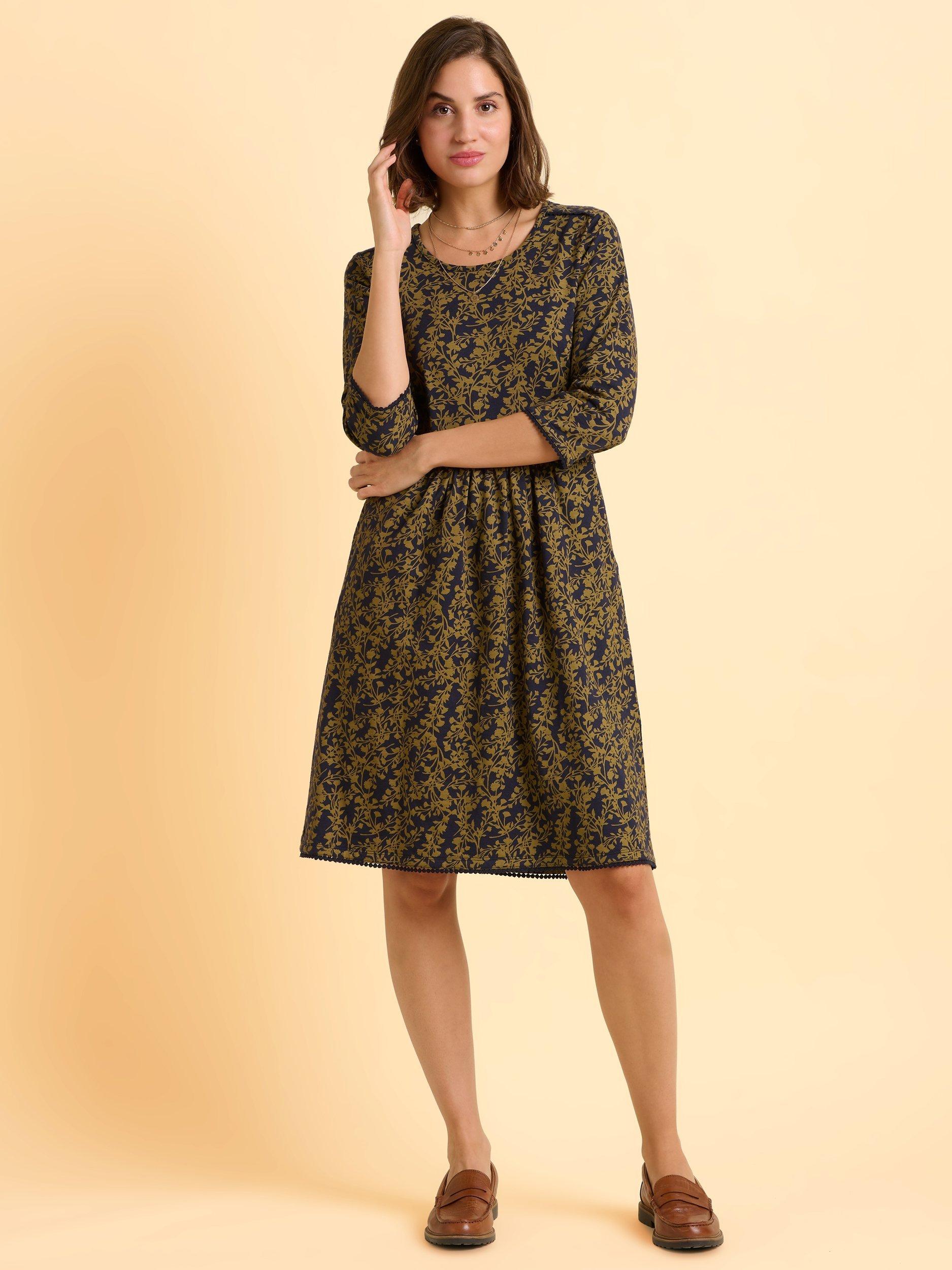 Product image 5 of 5, which shows Brakeburn Freya Dress, Green, 8