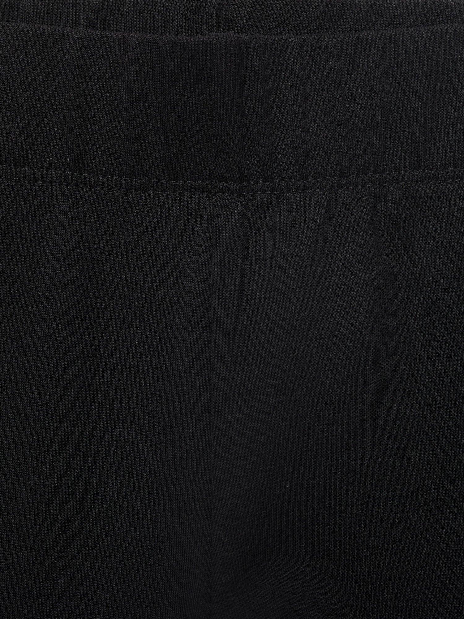 Product image 4 of 4, which shows Mango Kids' Elio Cotton Blend Leggings, Black, 11 years