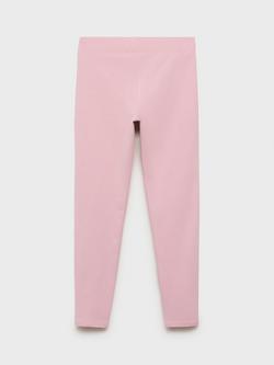 Mango Kids' Elio Cotton Blend Leggings - view 2, Pink