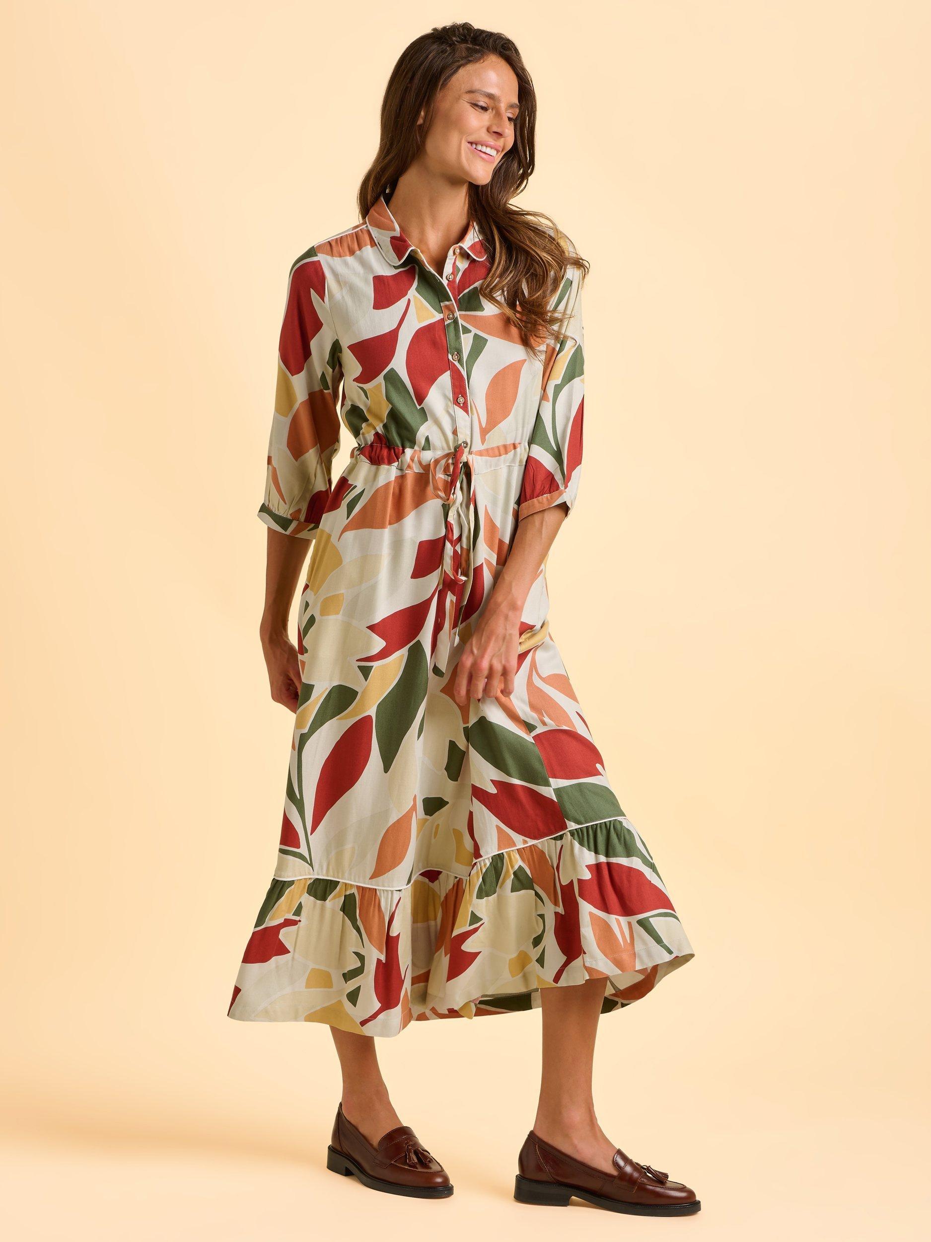 Product image 3 of 5, which shows Brakeburn Skye Dress, Cream, 8