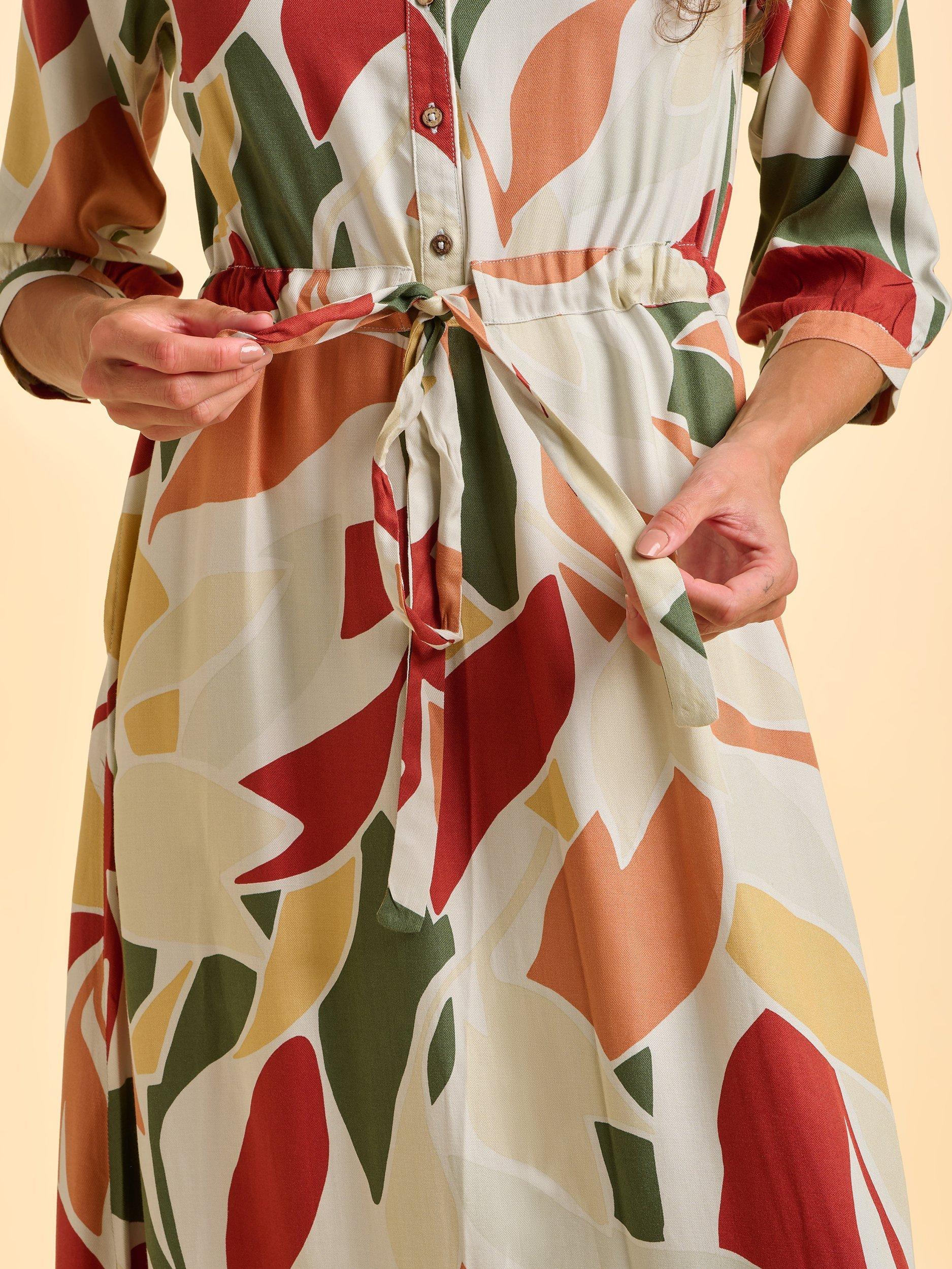 Product image 4 of 5, which shows Brakeburn Skye Dress, Cream, 8