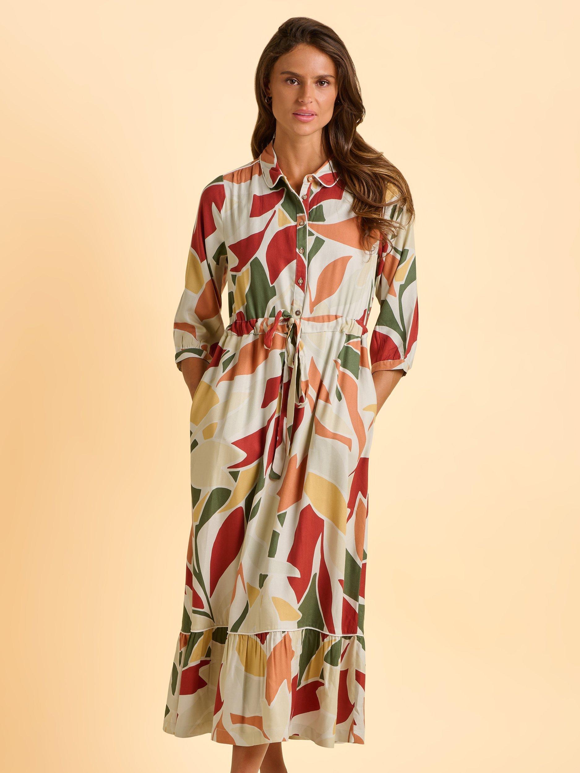 Product image 5 of 5, which shows Brakeburn Skye Dress, Cream, 8