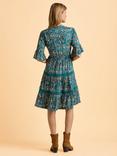 Brakeburn Waves Dress, Teal