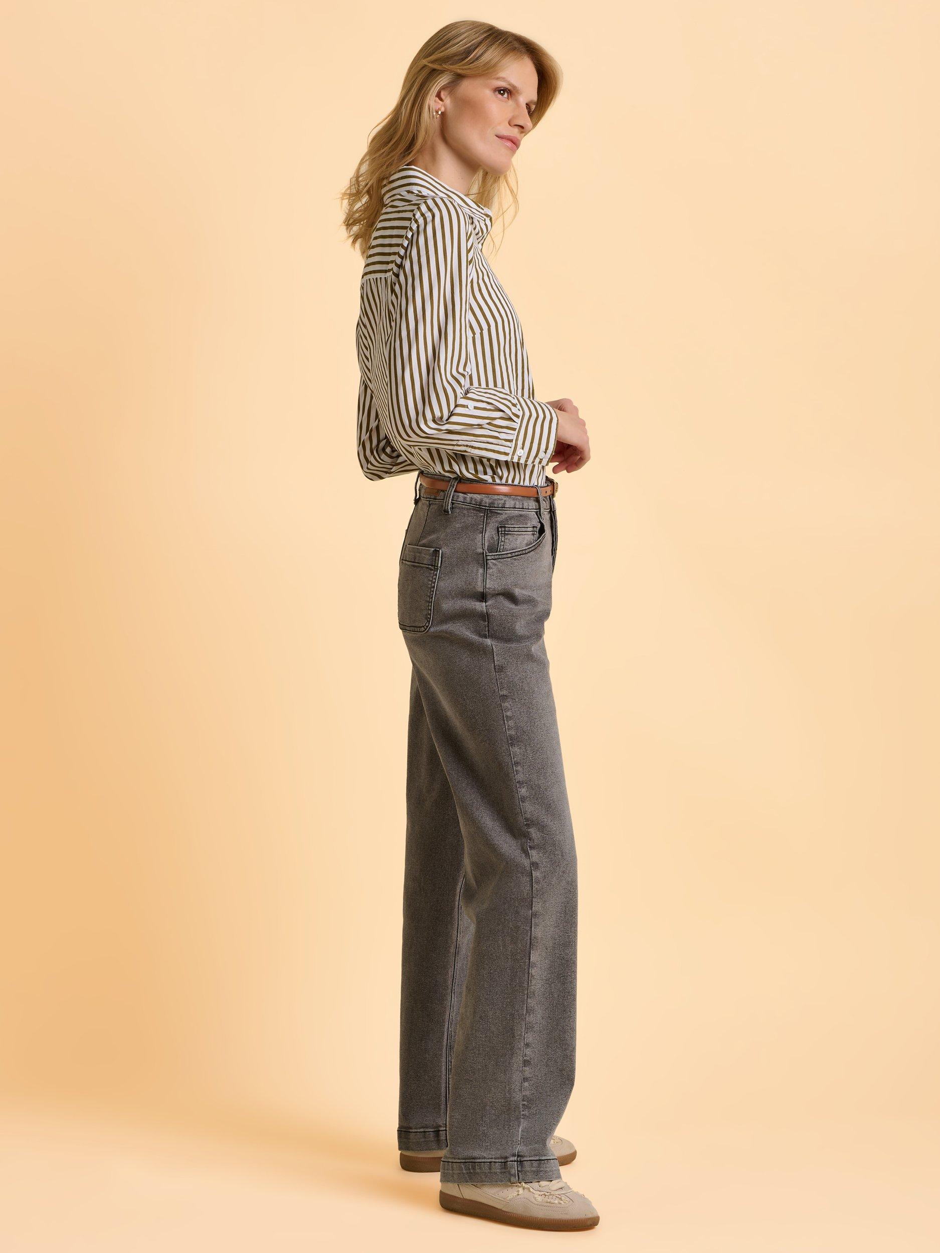 Product image 6 of 6, which shows Brakeburn Skadi Jeans, Grey, 8