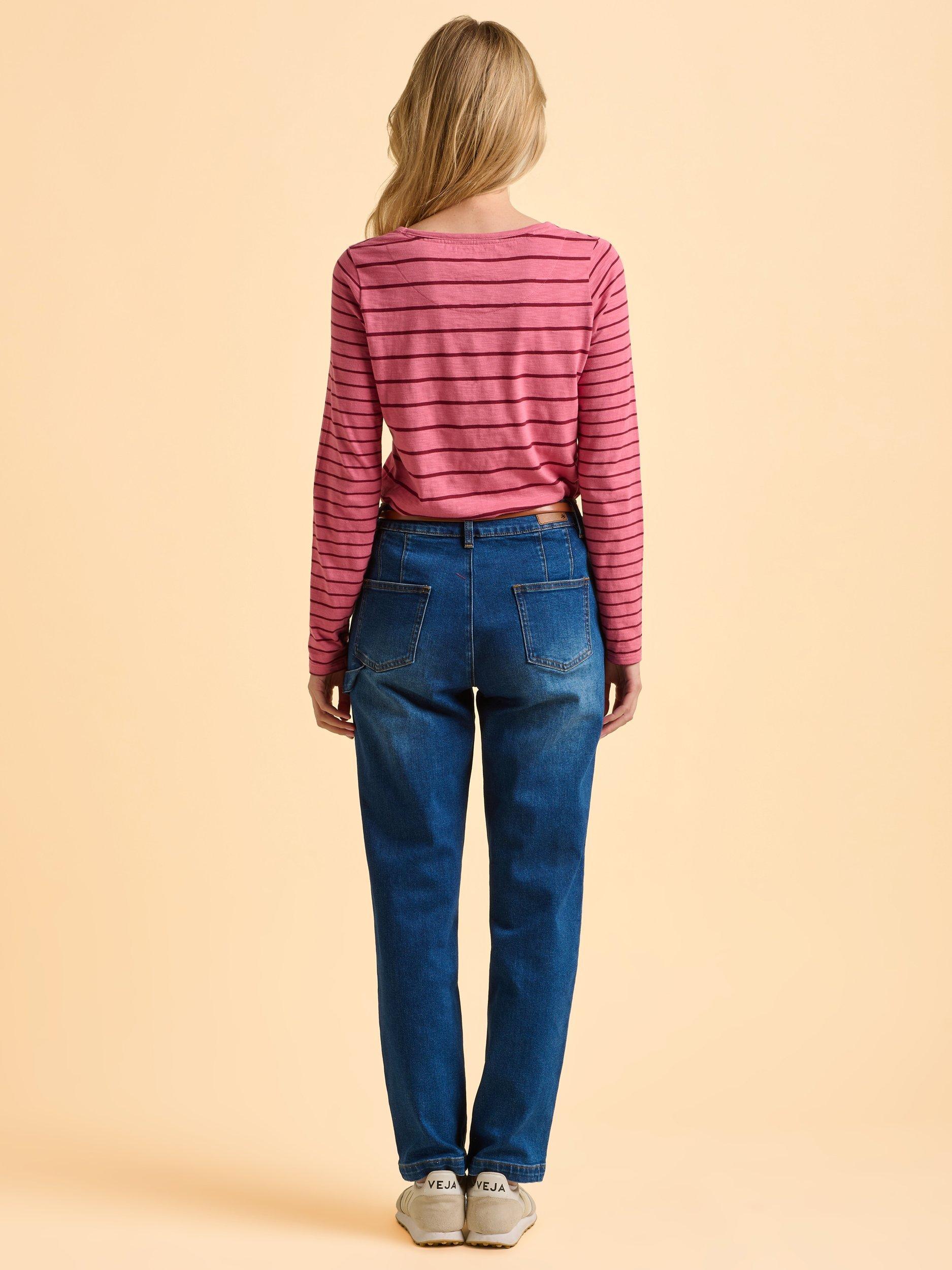 Product image 2 of 6, which shows Brakeburn Wren Jeans, Blue, 8
