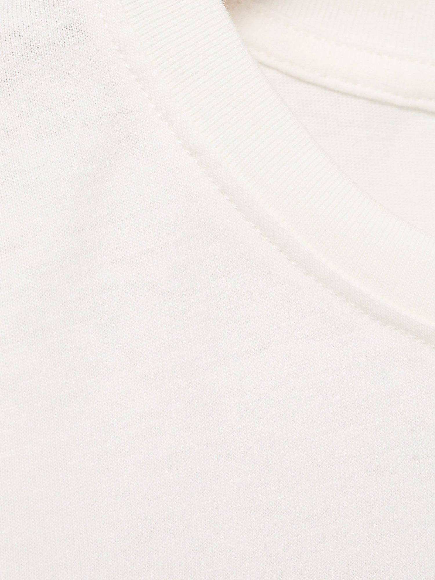 Product image 3 of 4, which shows Mango Kids' Inspire T-Shirt, Natural White, 5-6 years