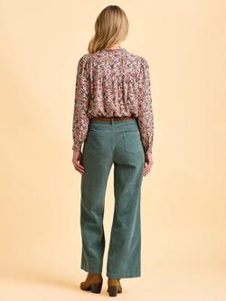 Brakeburn Ellise Floral Blouse, Cream/Multi - view 2, Cream/Multi