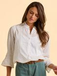 Brakeburn Elva Broderie Trim Top, Cream