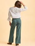 Brakeburn Elva Broderie Trim Top, Cream