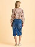 Brakeburn Lindsay Floral Cotton Long Sleeve Blouse