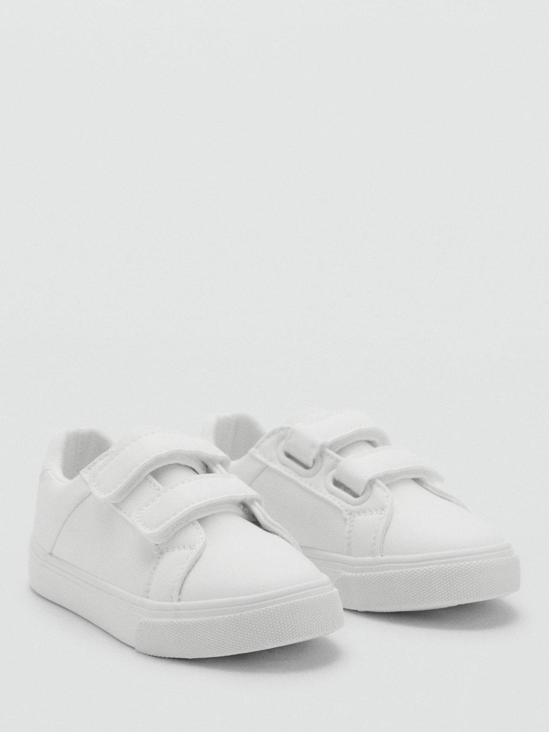 Product image 2 of 4, which shows Mango Kids' Adam B Trainers, White, 10 Jnr