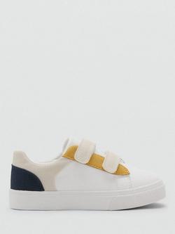 Mango Kids' Sasha Trainers, White, White