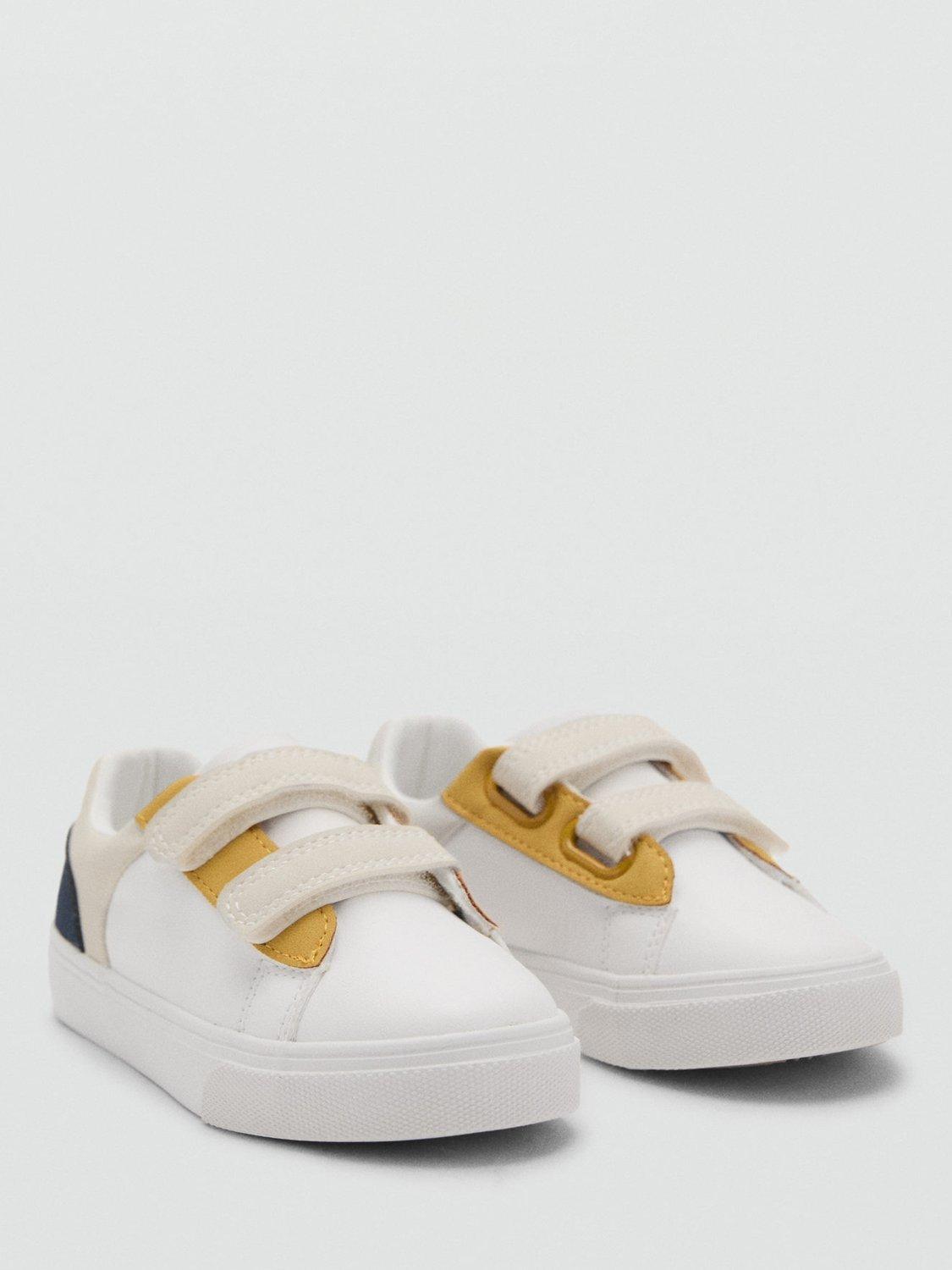Product image 2 of 5, which shows Mango Kids' Sasha Trainers, White, 10 Jnr