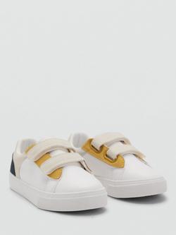 Mango Kids' Sasha Trainers, White - view 2, White