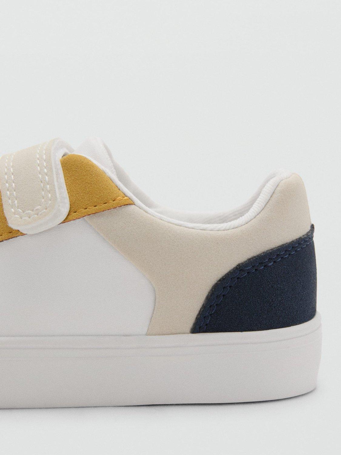 Product image 4 of 5, which shows Mango Kids' Sasha Trainers, White, 10 Jnr