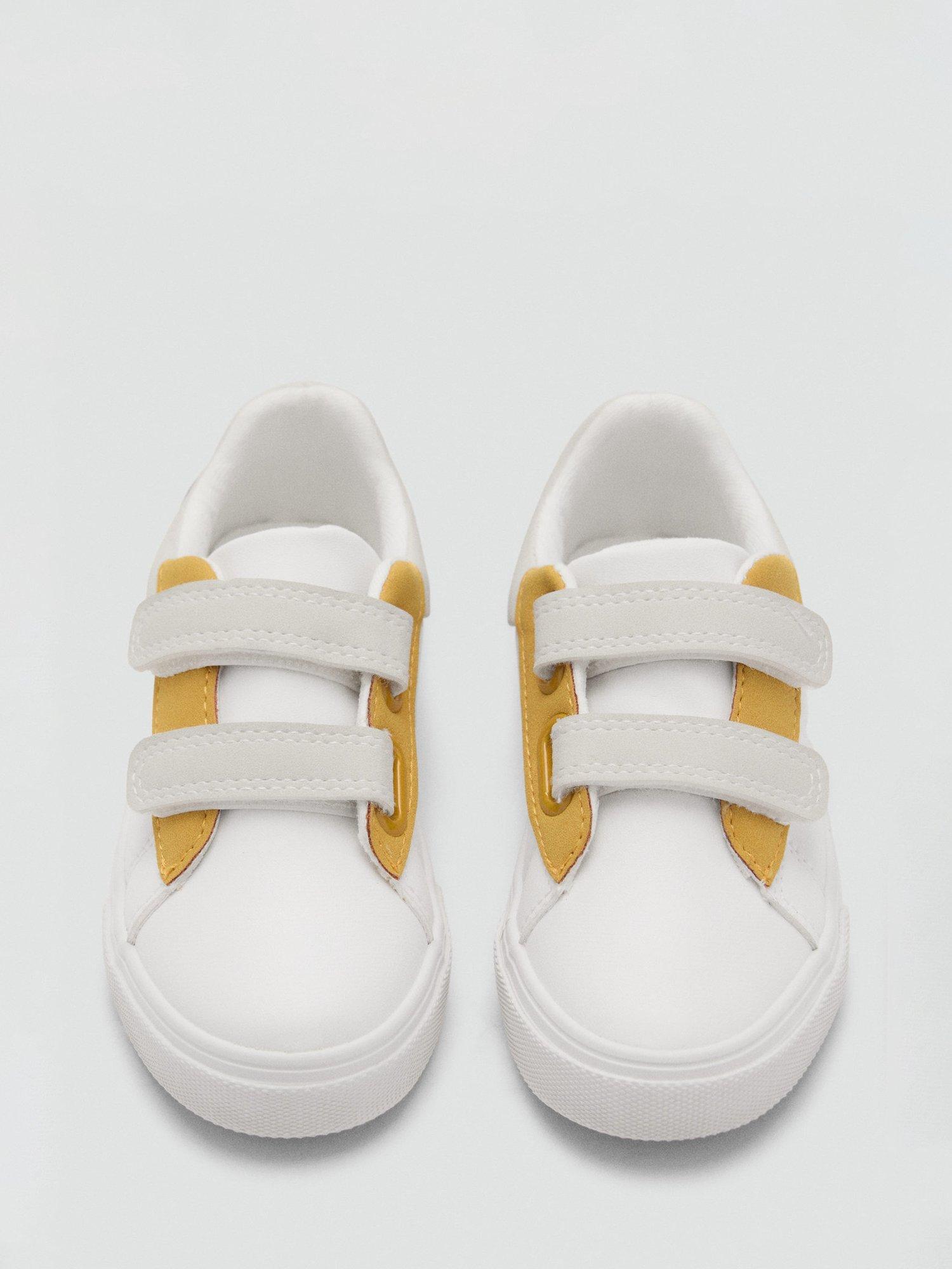 Product image 5 of 5, which shows Mango Kids' Sasha Trainers, White, 10 Jnr