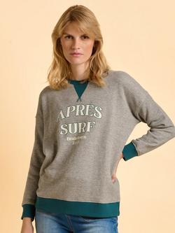 Brakeburn Kimmeridge Sweatshirt, Grey, Grey