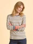 Brakeburn Knoll Crew Neck Long Sleeve Cotton Jersey T-Shirt