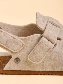 Brakeburn Arctic Plush Slippers, Cream - view 2, Cream