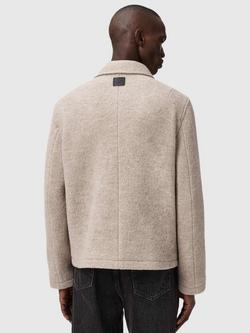 AllSaints Celeste Wool Jacket, Nutmeg Brown - view 2, Nutmeg Brown