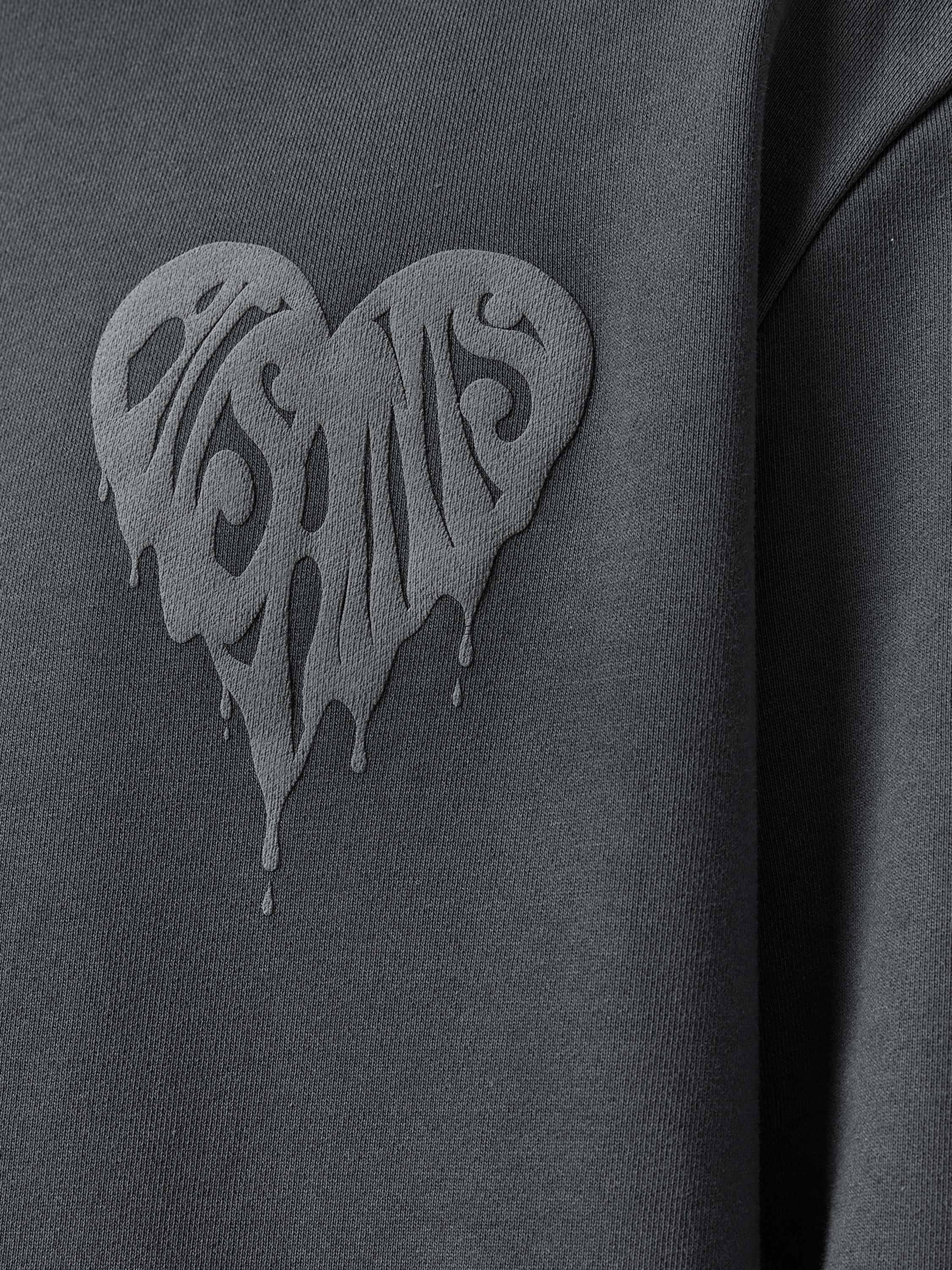 Product image 5 of 10, which shows AllSaints Trip Cotton Sweatshirt, Washed Black, S