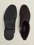 Hobbs Georgie Suede Ankle Boots, Chocolate Brown