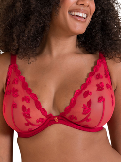 Curvy Kate Pucker Up Plunge Bra, Lipstick Red, Lipstick Red