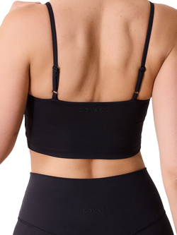 Lovall 24/7 Revitalise Fitted Sports Bra - view 2, Black