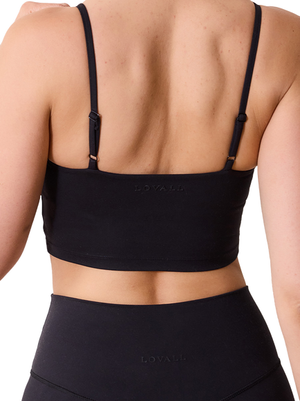 Lovall 24/7 Revitalise Fitted Sports Bra - view 2, Black