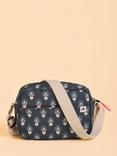 Brakeburn Henna Floral Box Crossbody Bag, Blue