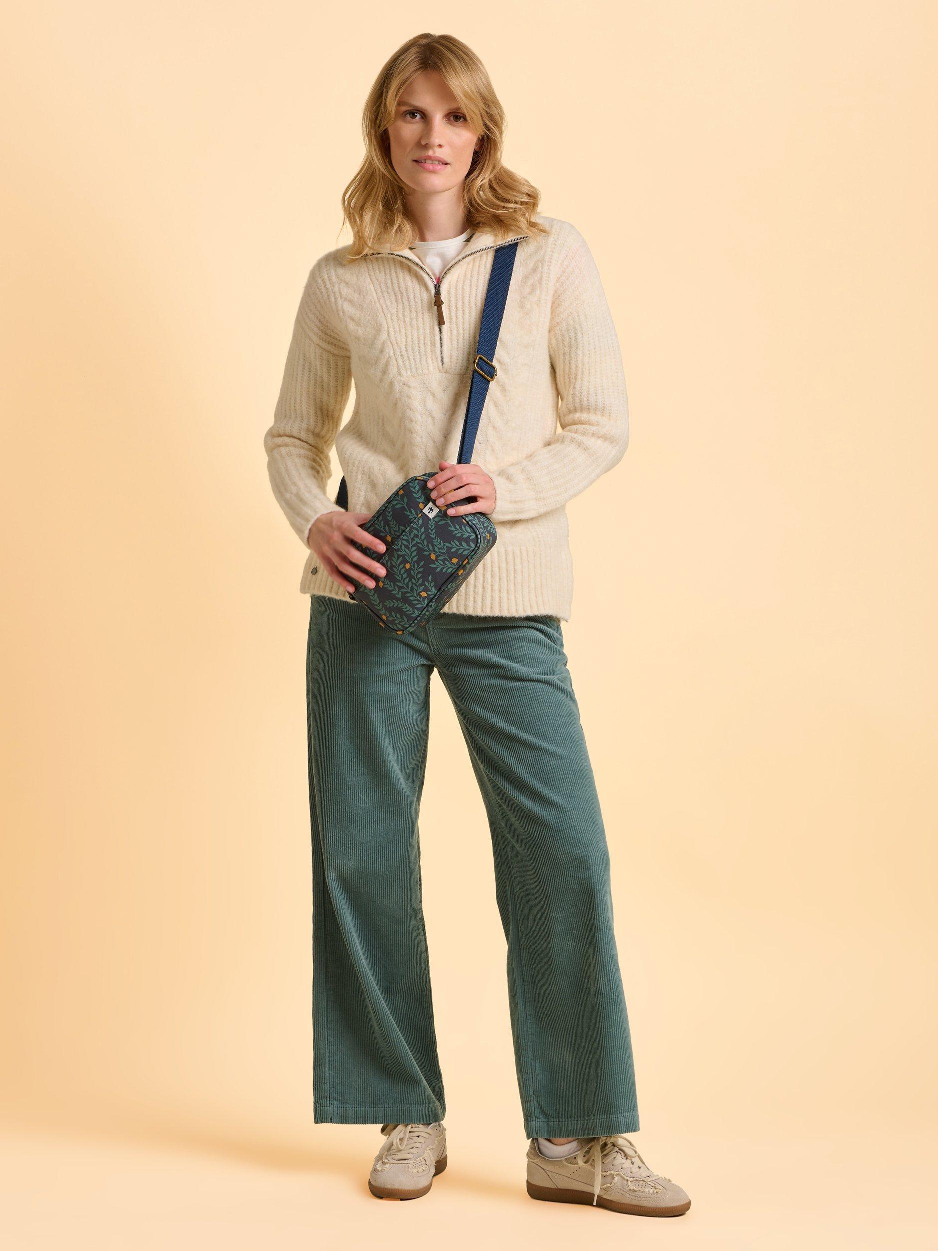 Product image 4 of 4, which shows Brakeburn Twilight Box Crossbody Bag, Blue