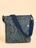 Brakeburn Twilight Leaves Crossbody Bag, Blue