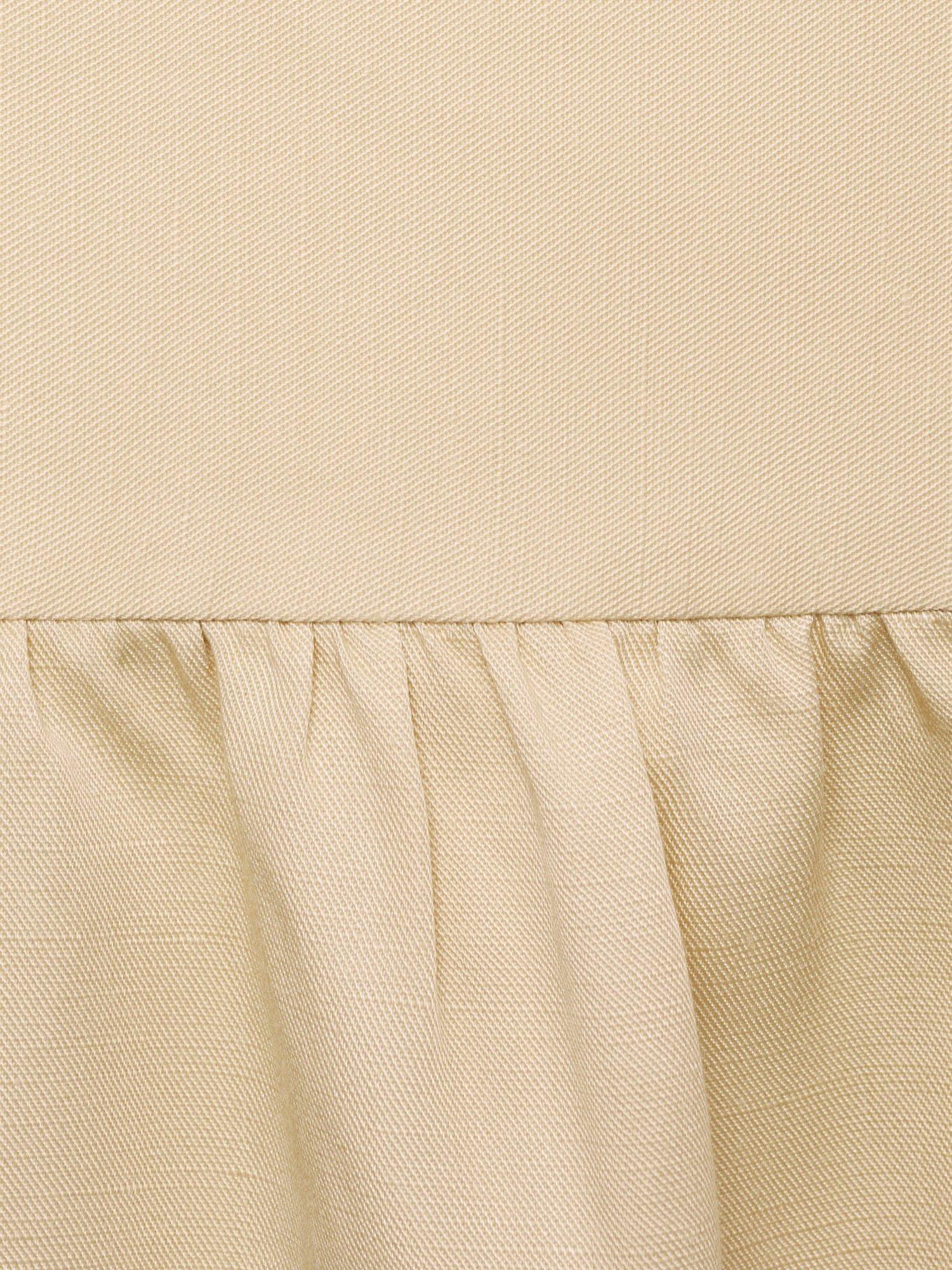 Product image 7 of 7, which shows Mango Fiona Flared Midi Skirt, Yellow, 10