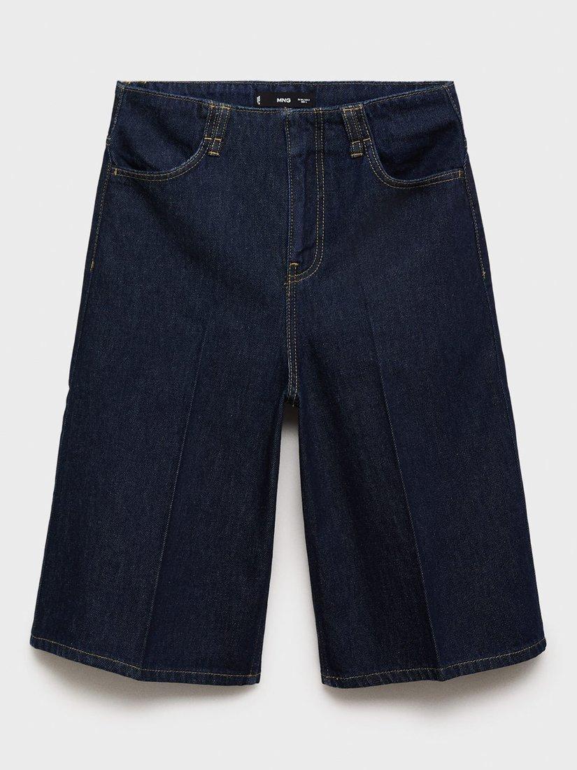Product image 3 of 8, which shows Mango Tony Bermuda Denim Shorts, Open Blue, 10
