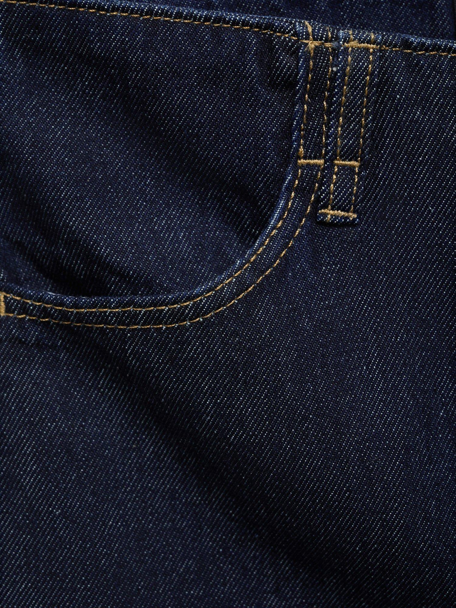 Product image 5 of 8, which shows Mango Tony Bermuda Denim Shorts, Open Blue, 10