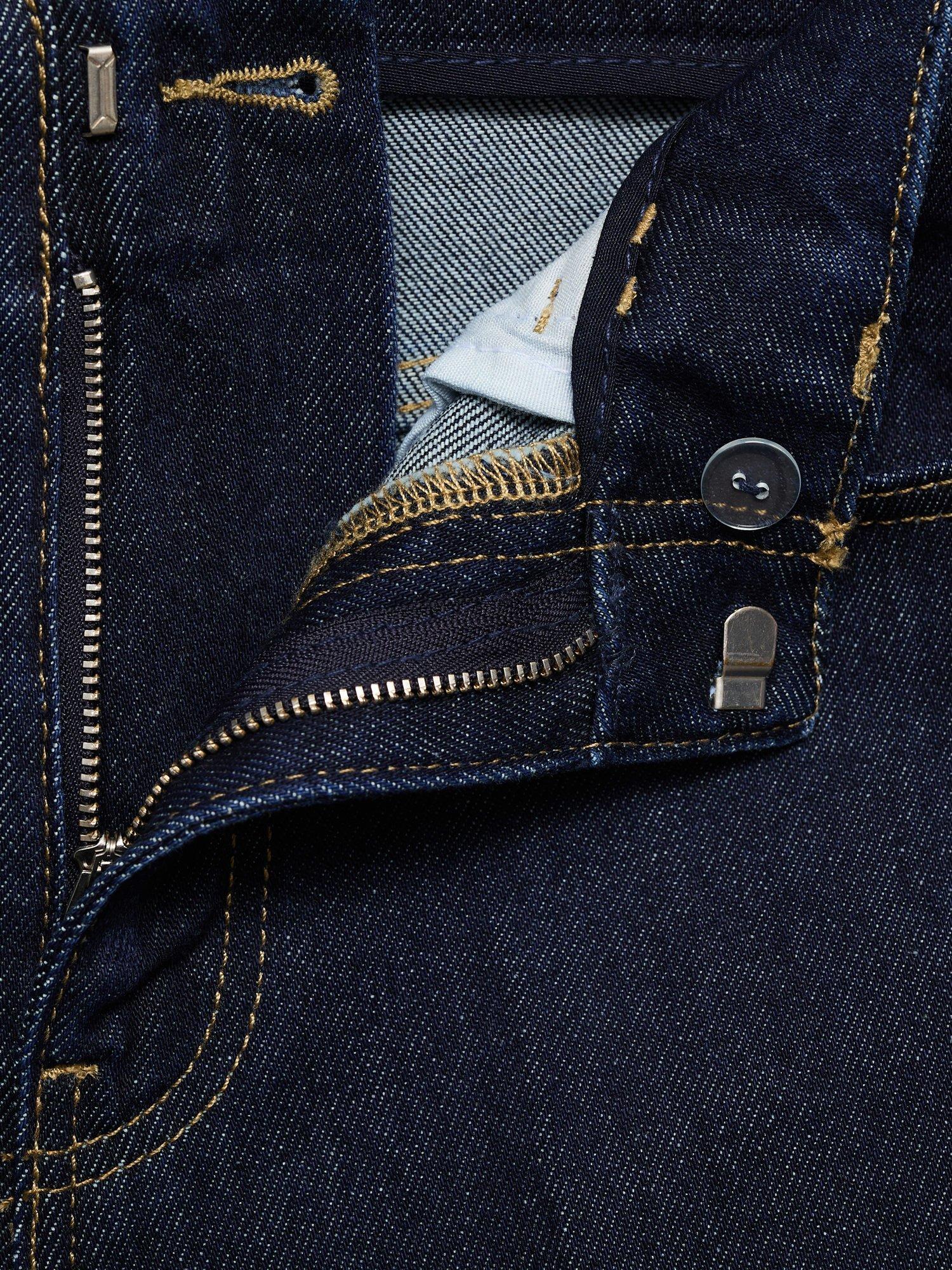 Product image 8 of 8, which shows Mango Tony Bermuda Denim Shorts, Open Blue, 10