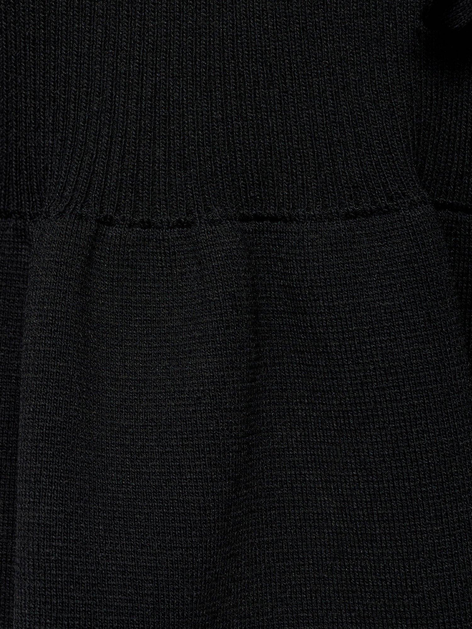 Product image 5 of 7, which shows Mango Parise Tie Front Cardigan, Black, L