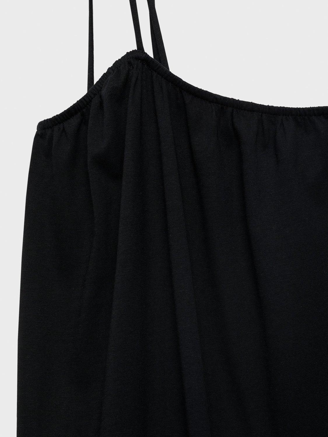 Product image 5 of 7, which shows Mango Mili Bow Detail Dress, Black, 10