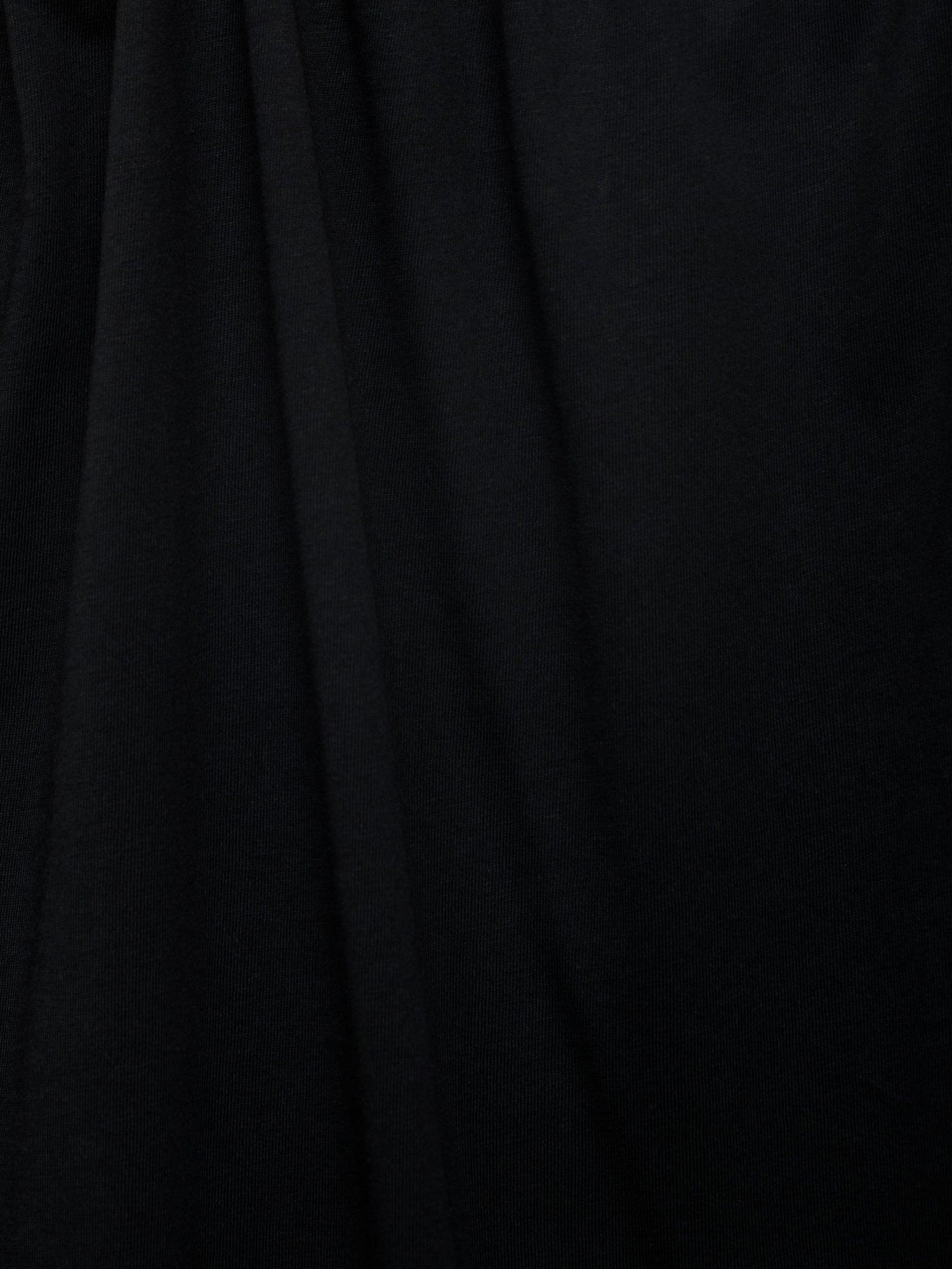 Product image 7 of 7, which shows Mango Mili Bow Detail Dress, Black, 10