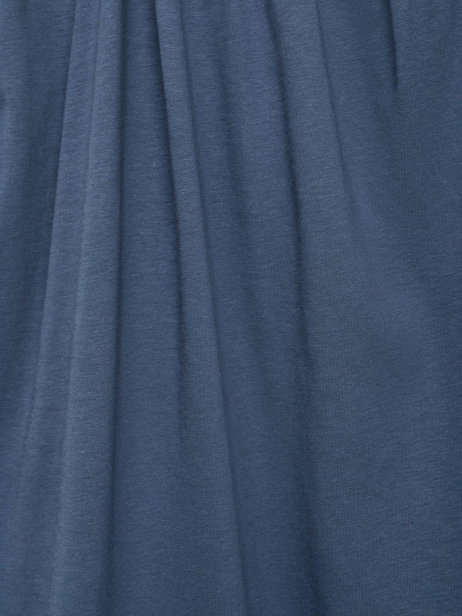 Product image 7 of 7, which shows Mango Mili Bow Detail Dress, Medium Blue, 6