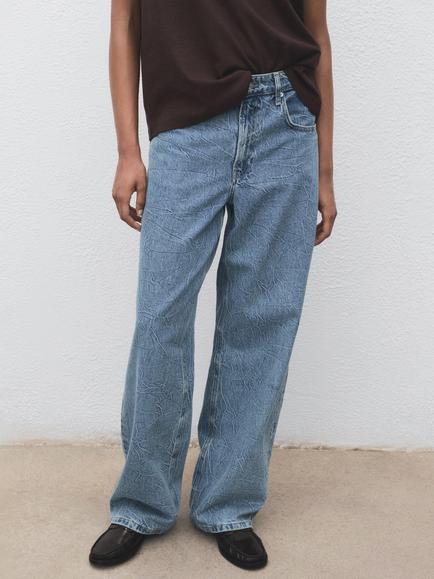 Mango Davina Mid Rise Straight Jeans, Open Blue, Open Blue