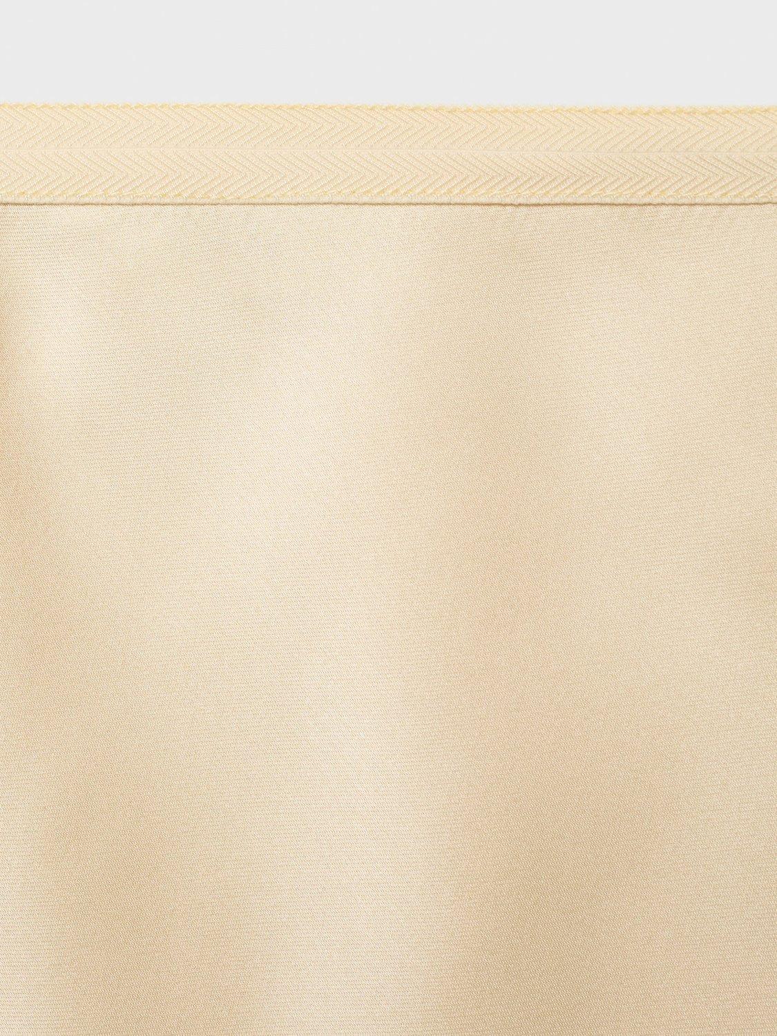 Product image 5 of 7, which shows Mango Mia Satin Midi Skirt, Yellow, L