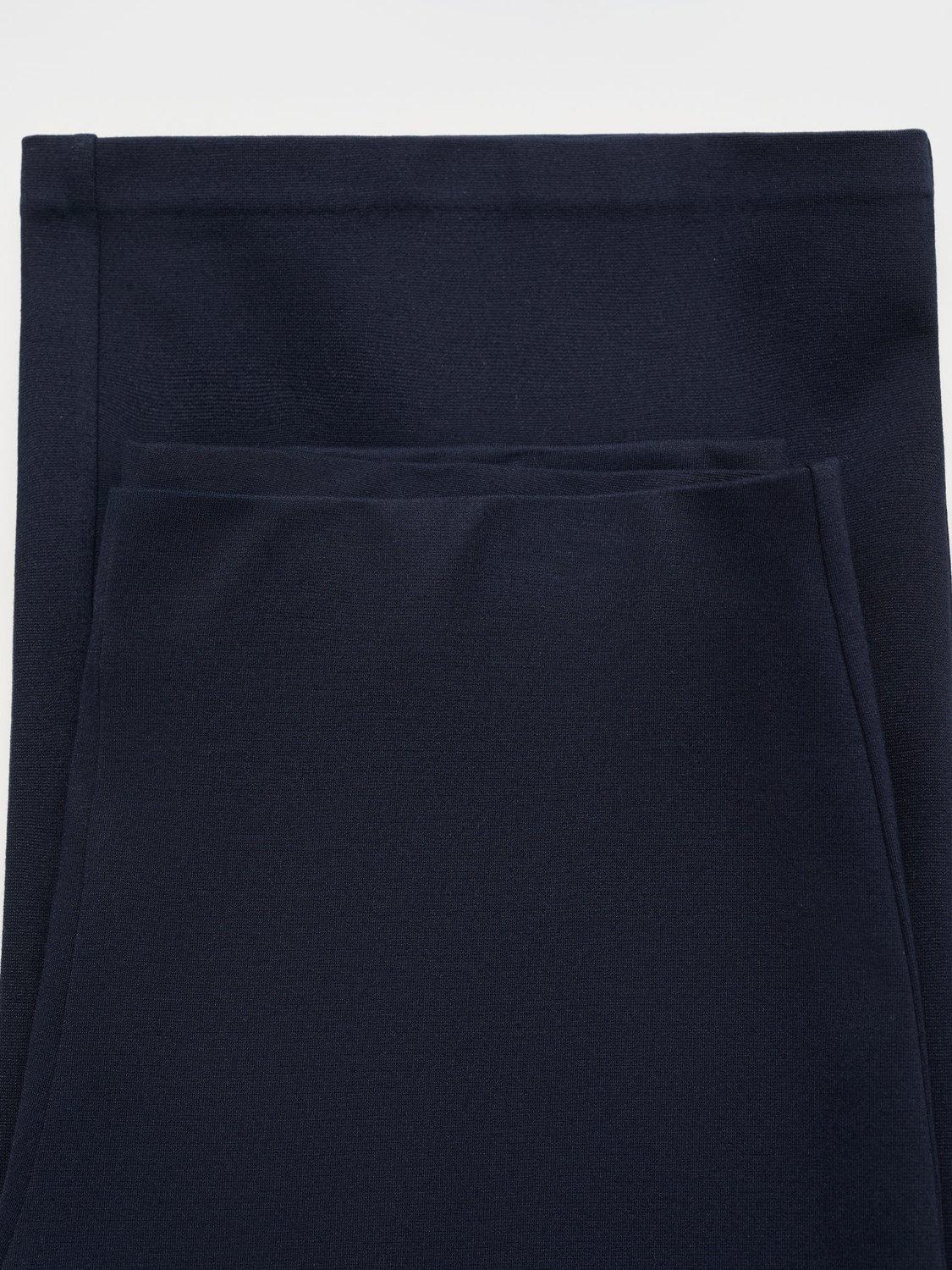 Product image 9 of 9, which shows Mango Brin Smart Straight Cut Trousers, Navy, XL