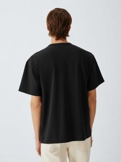 Kin Relaxed Fit Pocket Cotton T-Shirt - view 2, Caviar