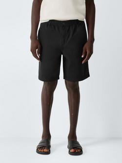 Kin Ripstop Woven Cotton Shorts, Black